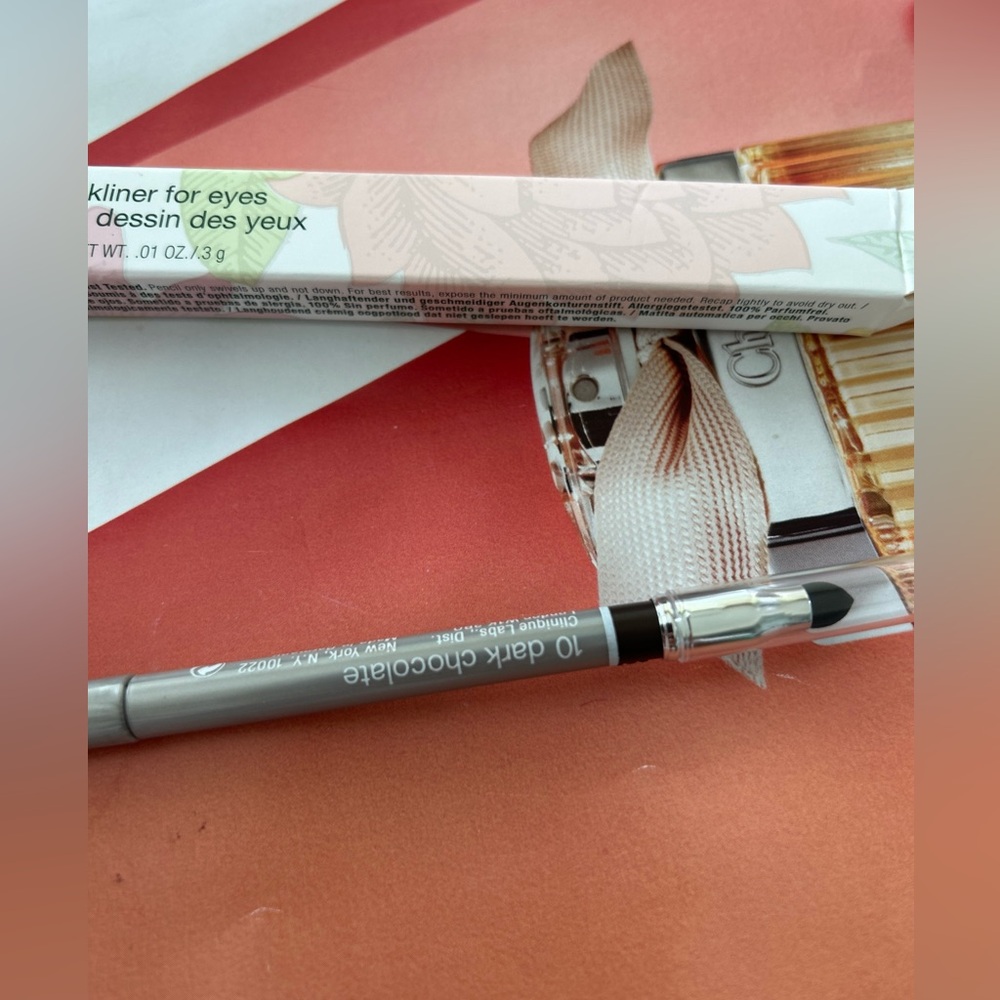 Clinique Quickliner For Eyes 10 Dark Chocolate new in box